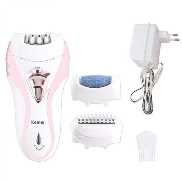 Kemei KM 3010 Multi function electric Epilator shaver with 1 host 1 European regulations 1 Protective