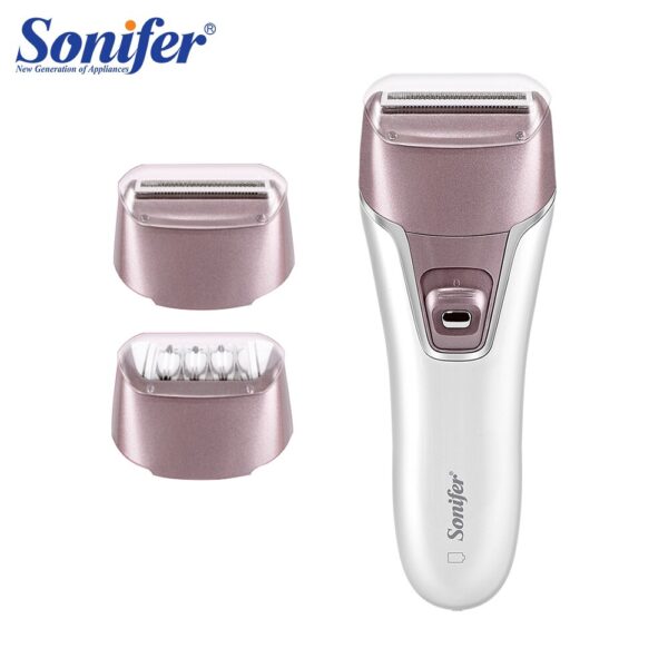 Electric Epilator Hair Removal Trimmer 2 in1 Depilator Rechargeable Women Lady s Shaver Female Shaver Foot