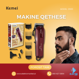 Makine Qethese Kemei KM 2600