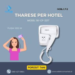 Tharese flokesh per hotel Sokany SK-CF-2217