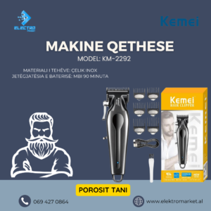 Makine Qethese Kemei KM 2292
