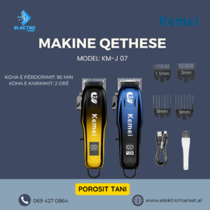Makine Qethese Kemei KM J 07