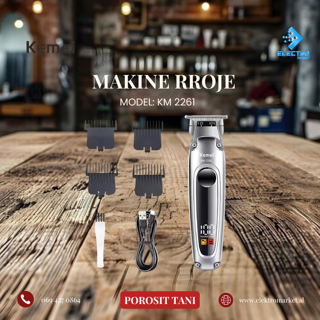 Makine Rroje Kemei KM2261 1 Makine Rroje Kemei KM2261