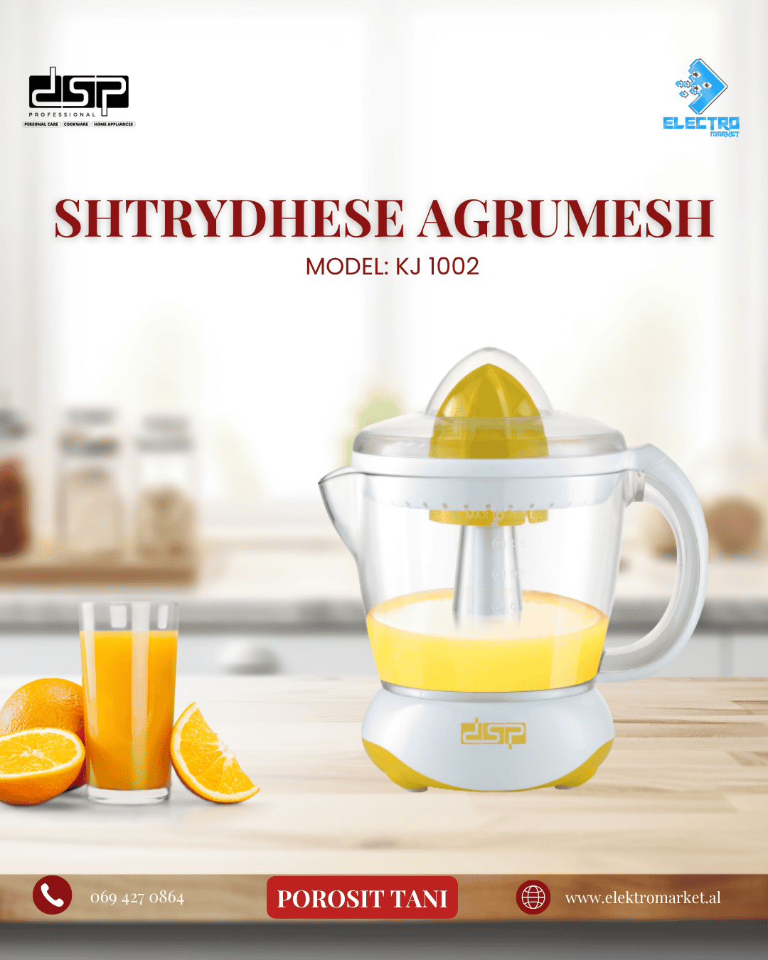 Shtrydhese Agrumesh DSP KJ 1002