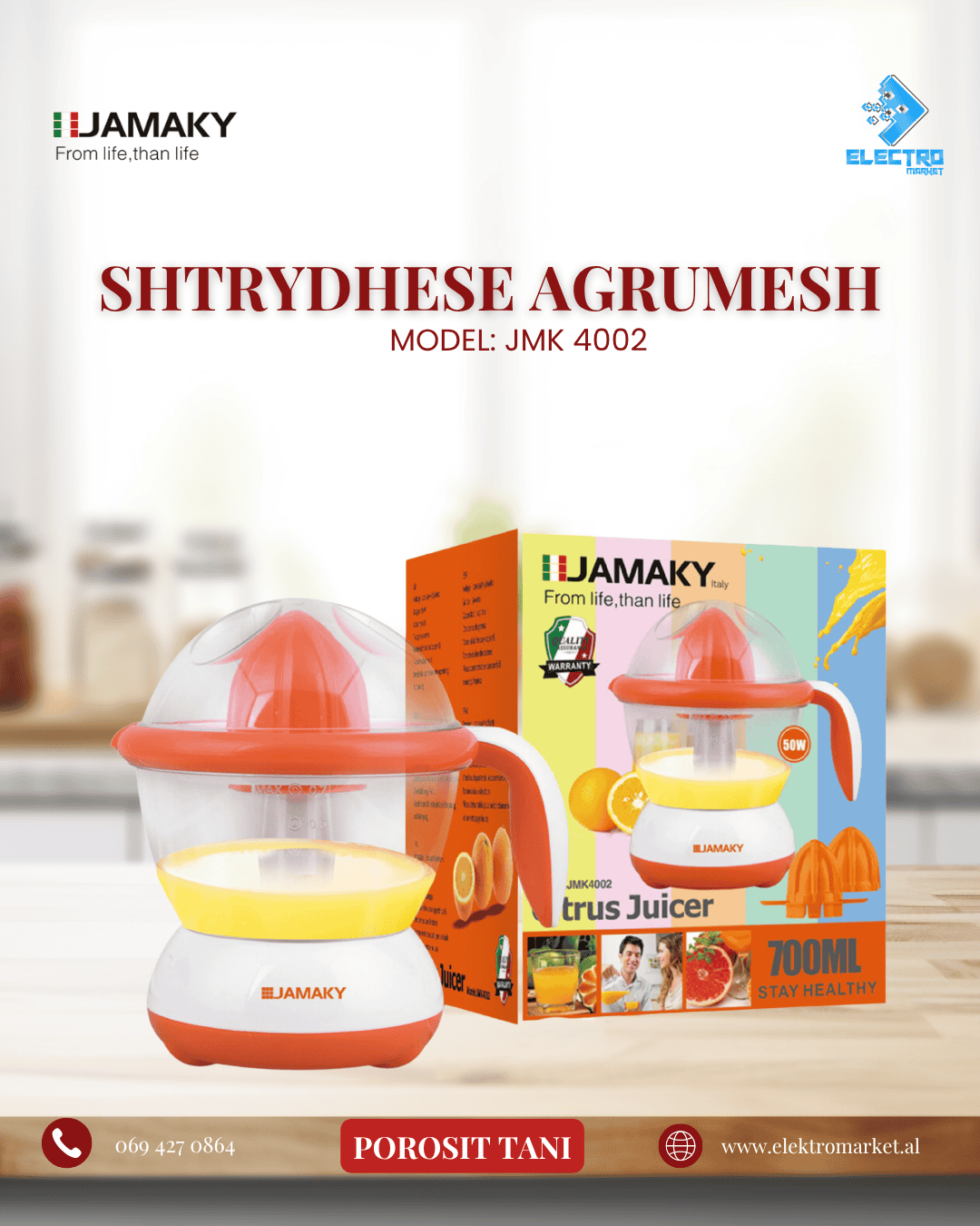 Jamaky JMK 4019 Shtrydhese Agrumesh 4002