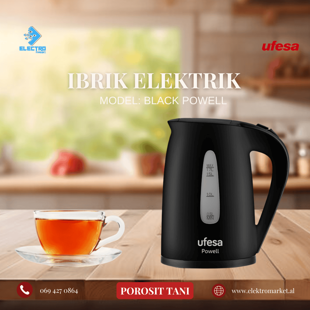 Ufesa BLACK POWELL Ibrik Elektrik