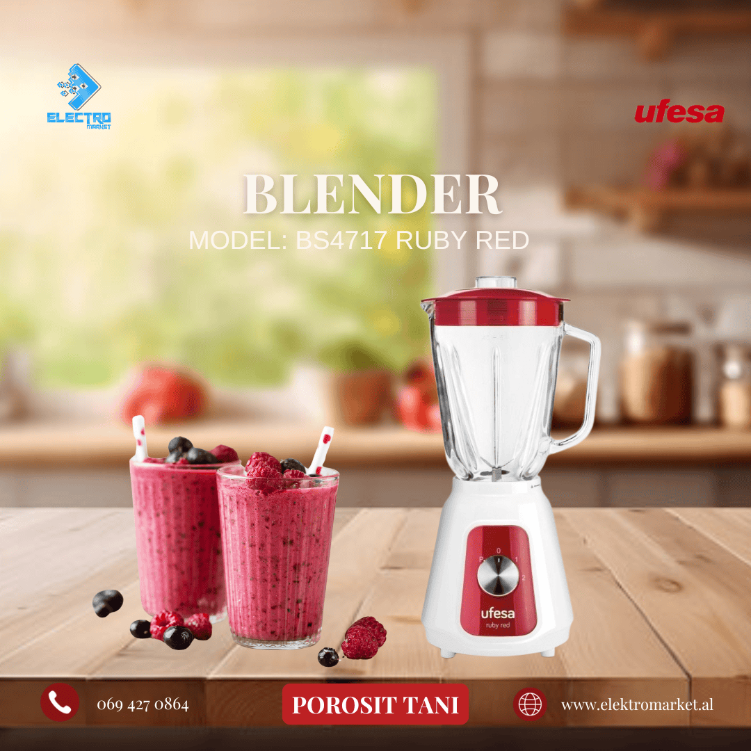 Ufesa Blender Dore Ruby Red
