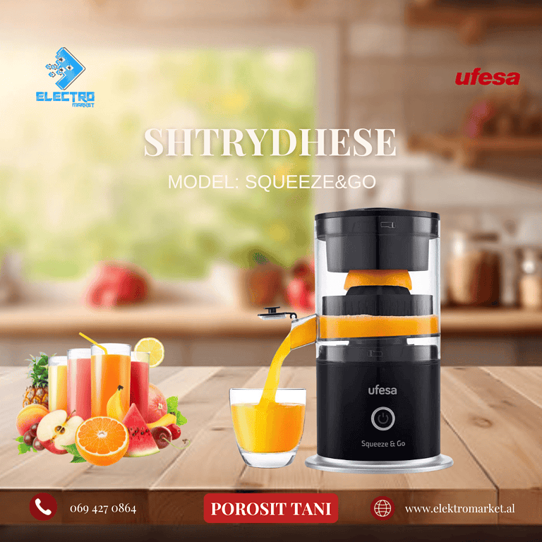 Shtrydhese Ufesa SQUEEZE&GO