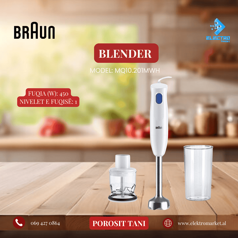 Blender Braun MQ10.201MWH