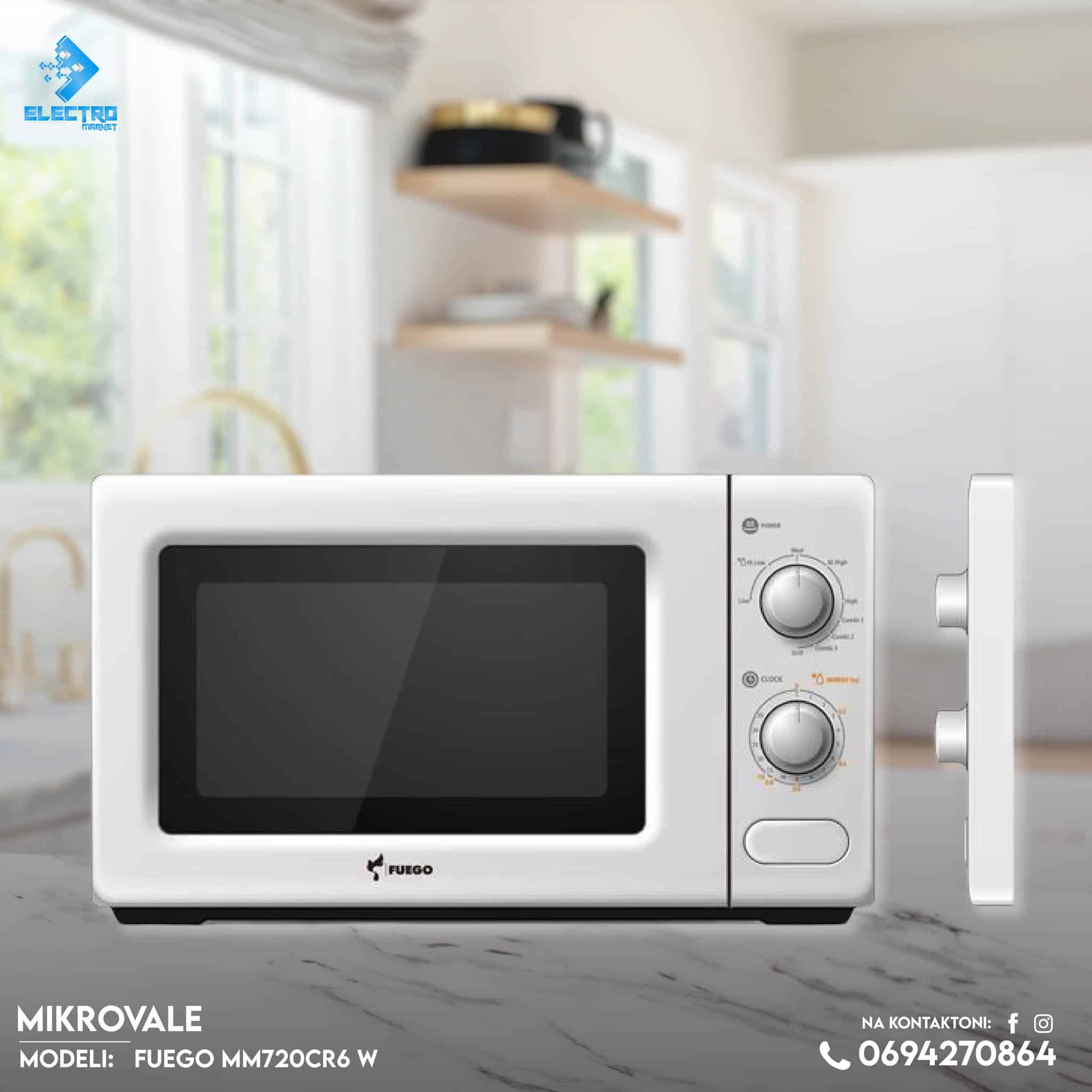 Mikrovale Fuego MM720CR6 W