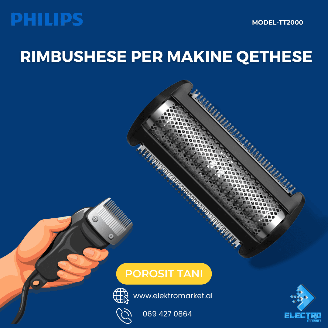 Rimbushese per Makinen Qethese Philips TT 2000