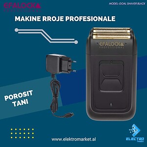 Makine Rroje Profesionale Efalock Goal Shaver Black