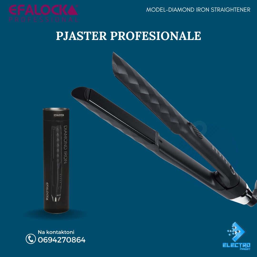Pjaster Profesionale Efalock Diamond Iron Straightener
