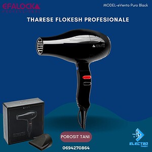 Tharese Flokesh Profesionale Efalock eVento Puro Black