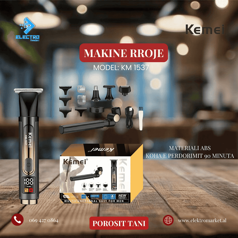 Makine Rroje Kemei KM-1537