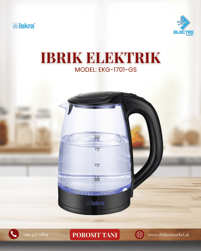 Ibrik Elektrik Iskra EKG-1701-GS