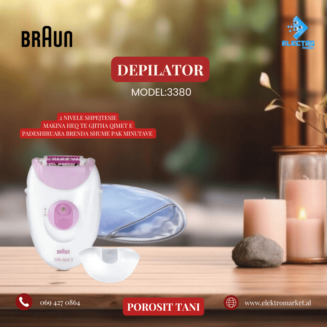 Braun 3380 Depilator