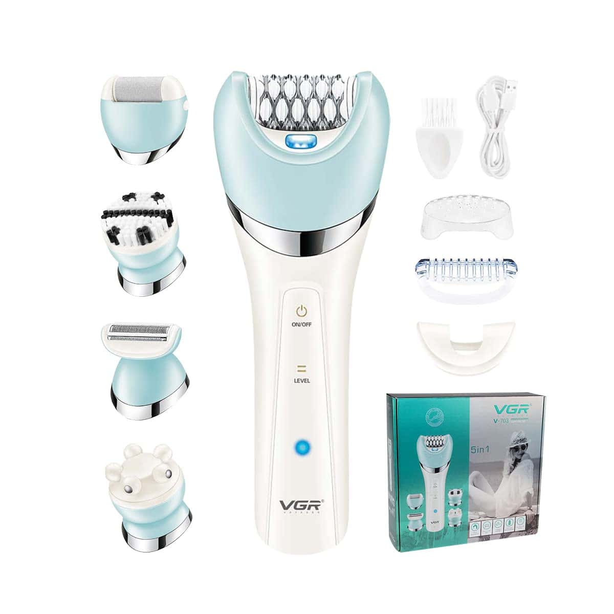 Depilator 5N1 VGR V-703 - Figura 2