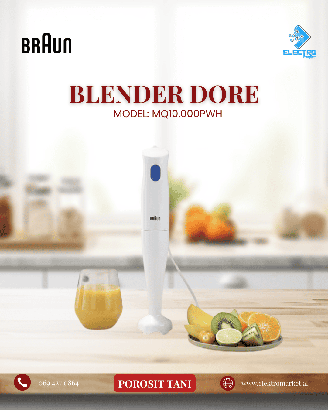 Braun MQ10.000PWH
