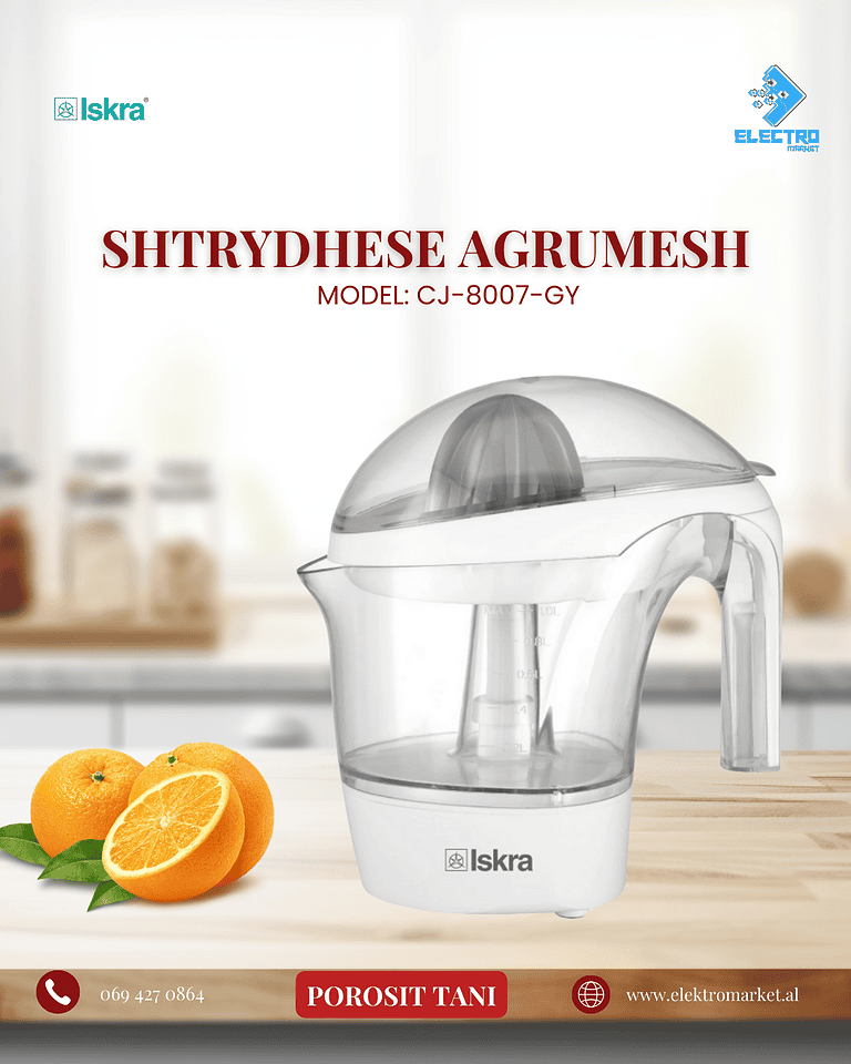 Shtrydhese Agrumesh Iskra CJ-8007-GY