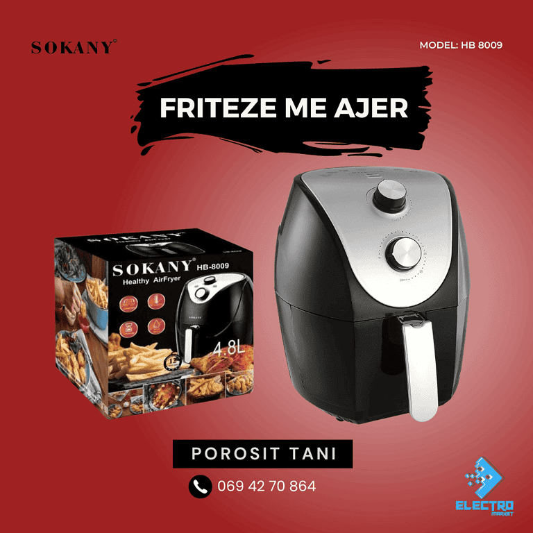 Friteze me ajer Sokany HB-8009