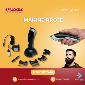  Makine Rroje Profesionale Efalock XC-300