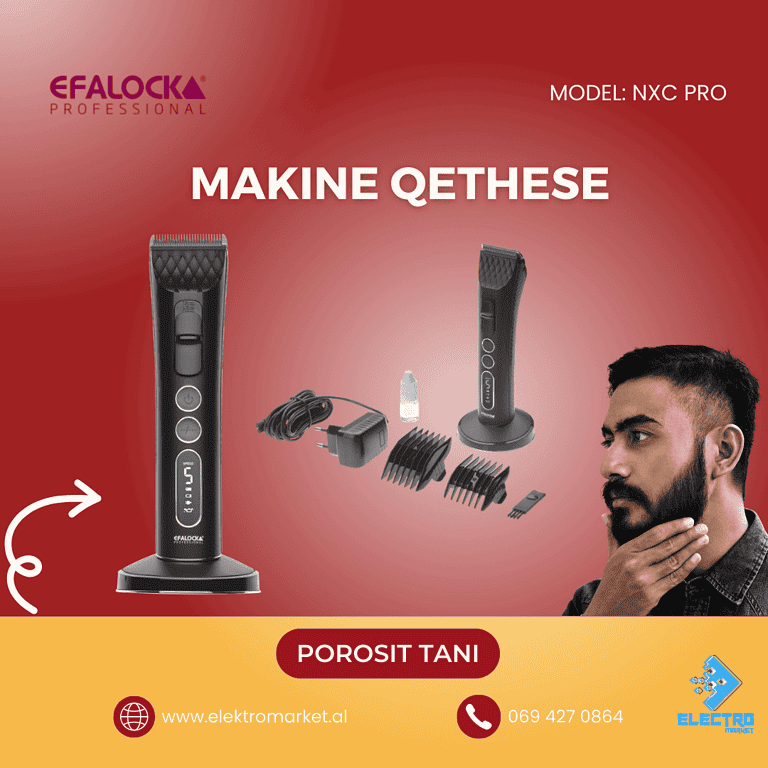 Makine Qethese Profesionale Efalock NXC PRO