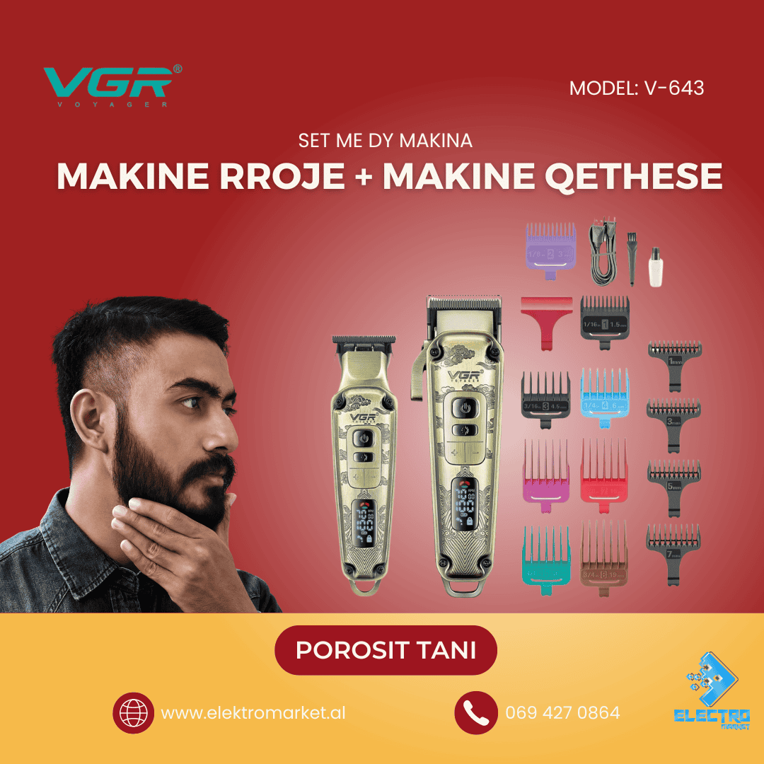 Makine Rroje + Makine Qethese VGR V-643