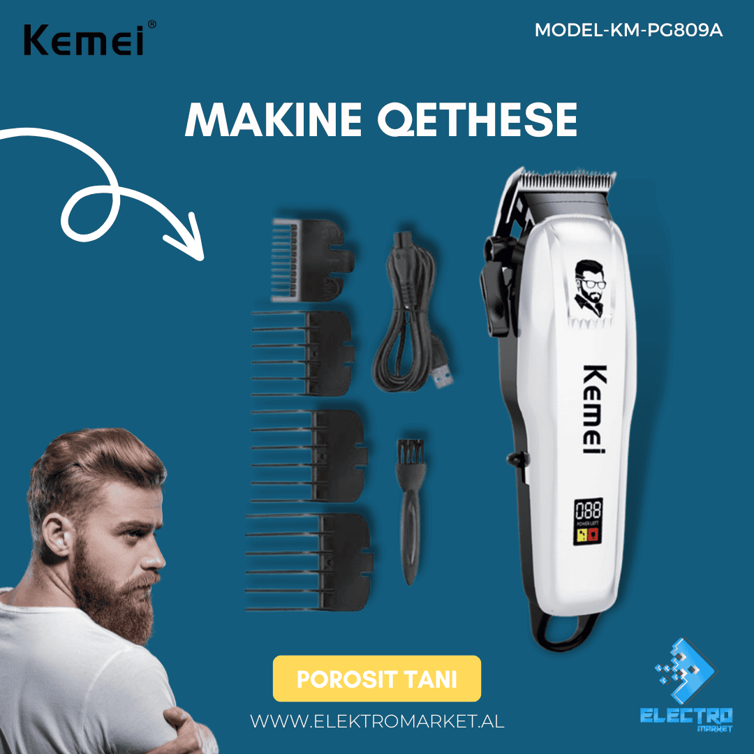 Kemei KM PG809A Makine Rroje