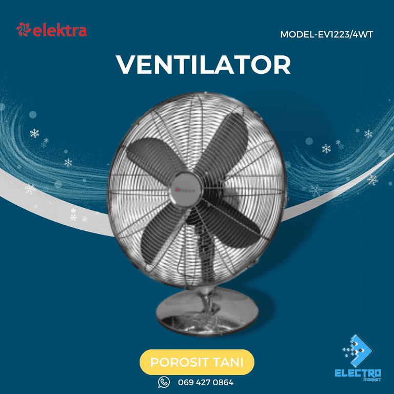 Ventilator Elektra EV1223/4WT