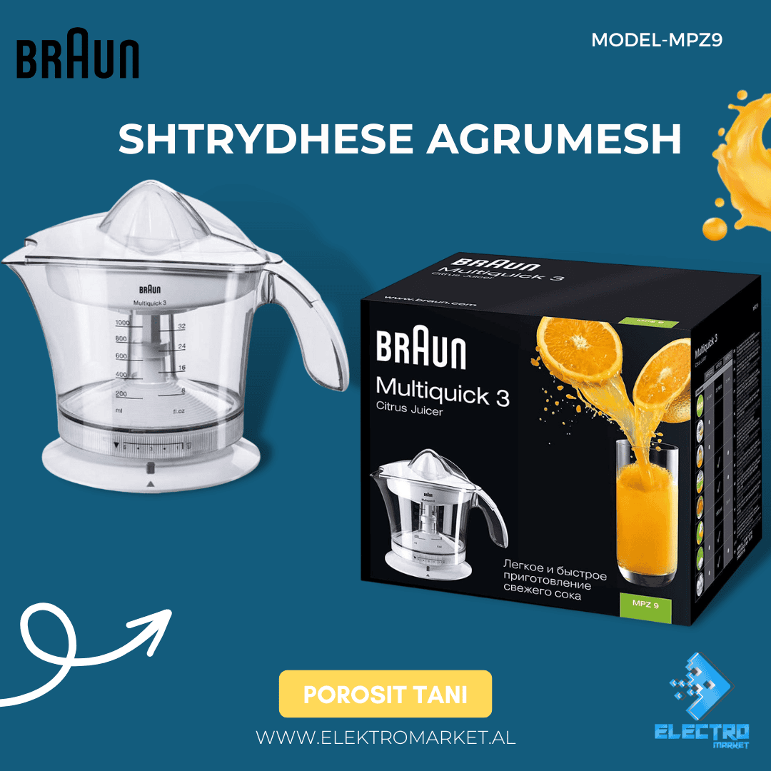 Braun MPZ9 Shtrydhese Agrumesh