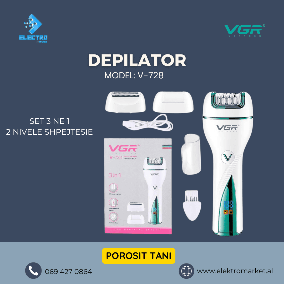 Vgr V-728 Depilator