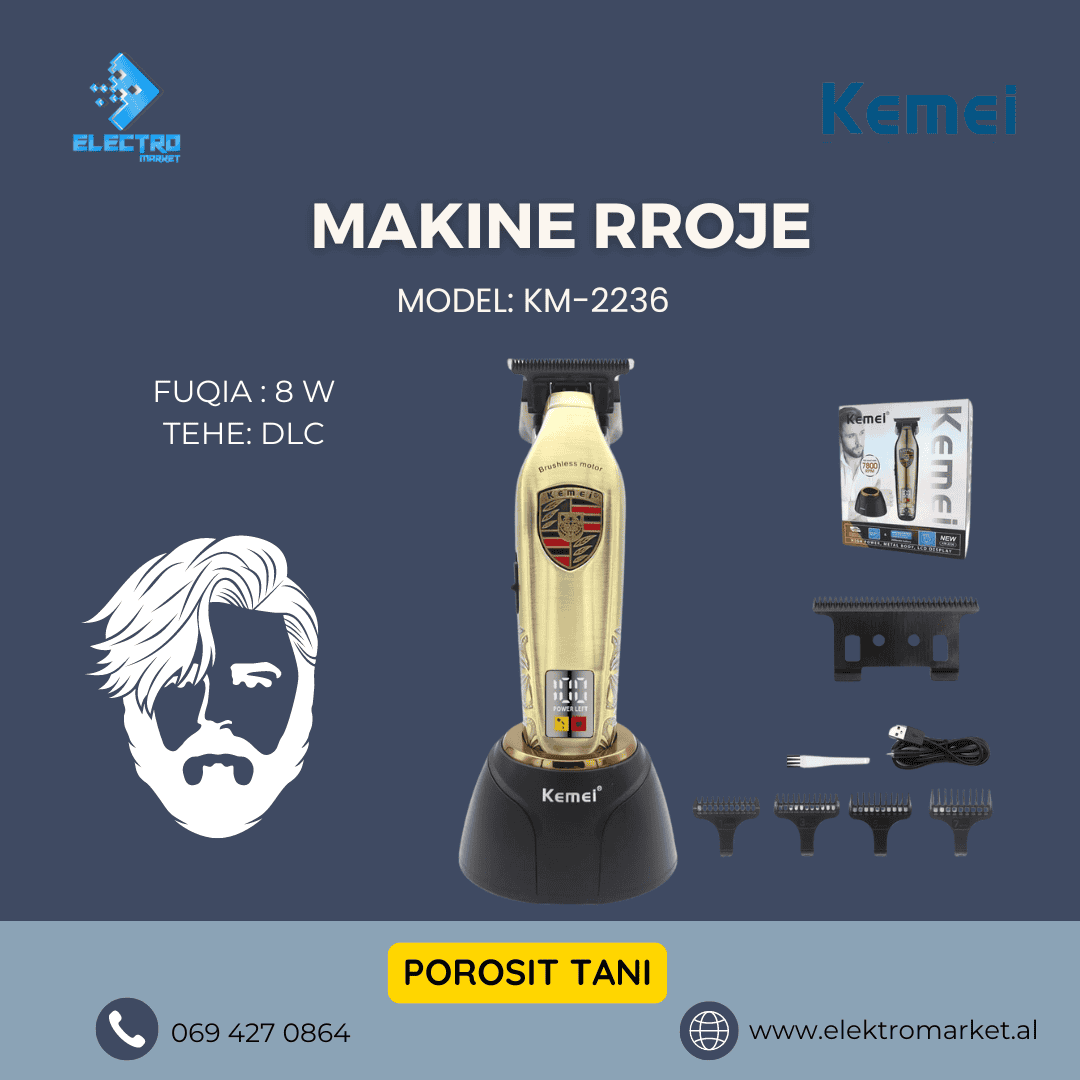 Makine Qethese Kemei KM 2236
