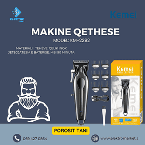 Makine Qethese Kemei KM 2292