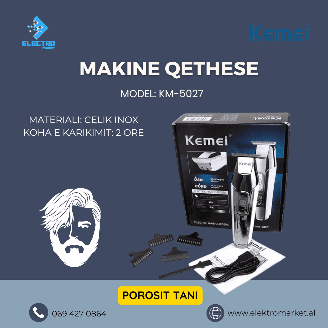 Makine Qethese Kemei KM-5027