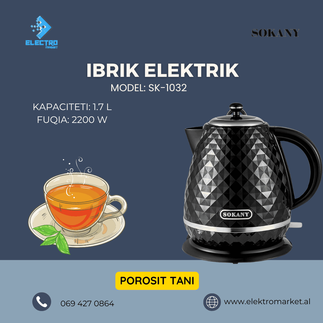 Sokany SK-1032 Ibrik Elektrik