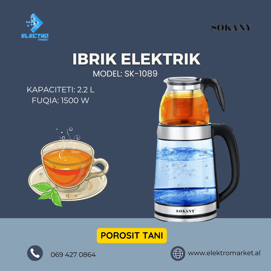 Sokany SK-1089 Ibrik Elektrike