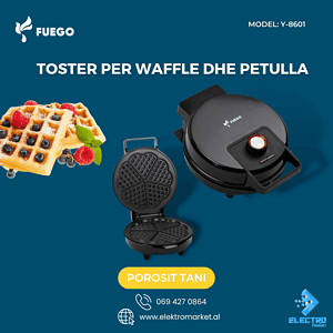 Toster Per Waffle Dhe Petulla Fuego Y-8601