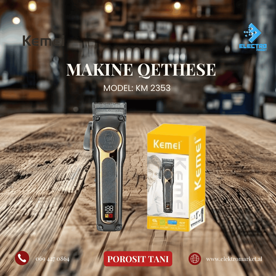Kemei KM2353 Makine Qethese