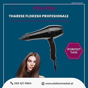 Tharese Flokesh Profesionale Efalock Blacky