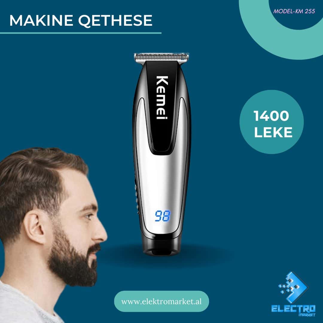 Kemei KM 255 Makine Qethese